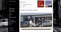 Desktop Screenshot of acmeschoolofdriving.com